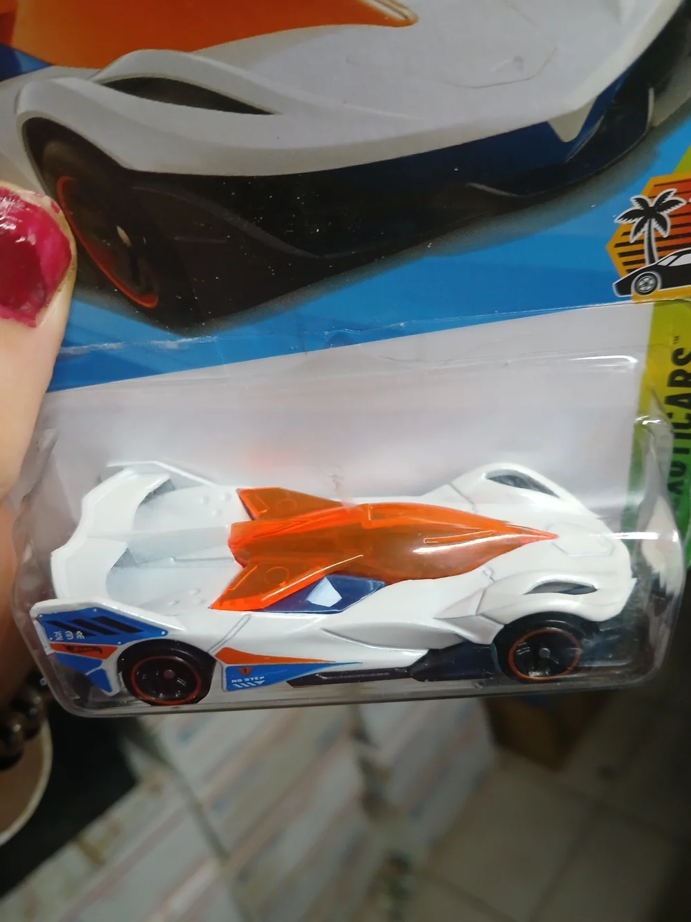 2026 Hot Wheels X-Cceleron (No. 75/250, 6/10) from the Exoticars mini collection
